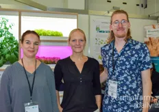 Melanie Huch, Leonie Fink and Jens Knauth with New Food Systems